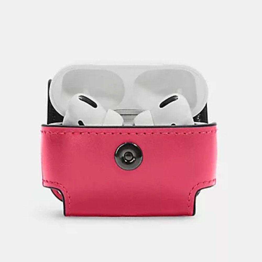 NEW Coach Pink Wireless Earbud Case - Picture 4 of 8